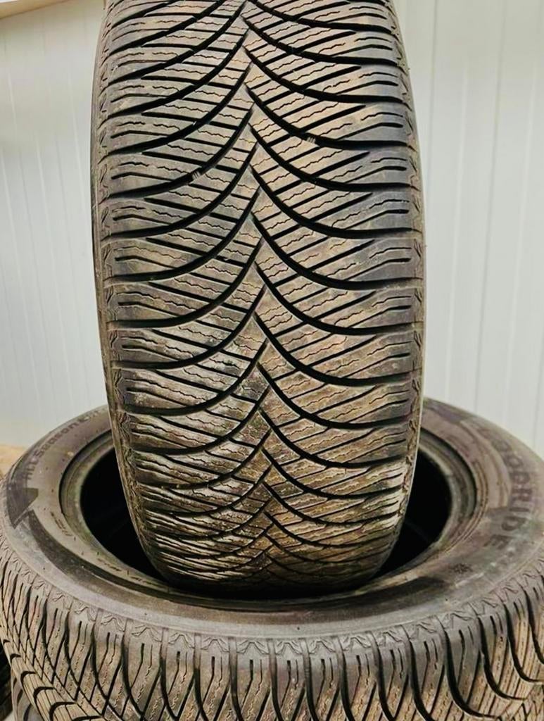 All-season banden 225/55/R18, Auto-onderdelen, Ophalen, 18 inch, Gebruikt, All Season