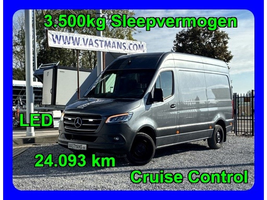 Mercedes-Benz Sprinter 317 / 39.500 € + BTW / Trekhaak 3.50, Auto's, Automaat, Bedrijf, Diesel, 5 deurs