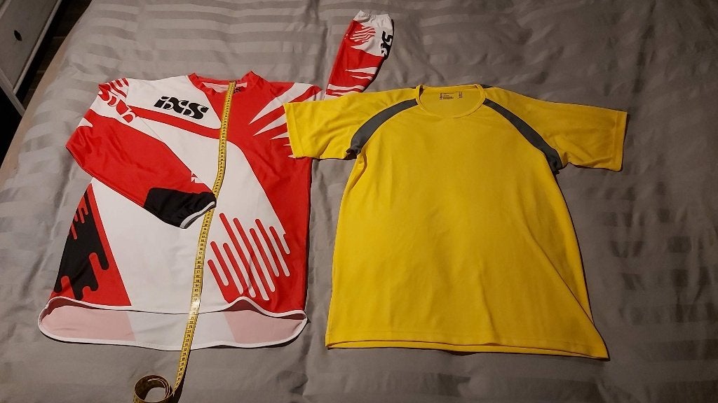 IXS crossshirt en Hanes sportshirt, M/L, NIEUW, Motorcrosskleding, Heren, Ophalen of Verzenden, Nieuw zonder kaartje