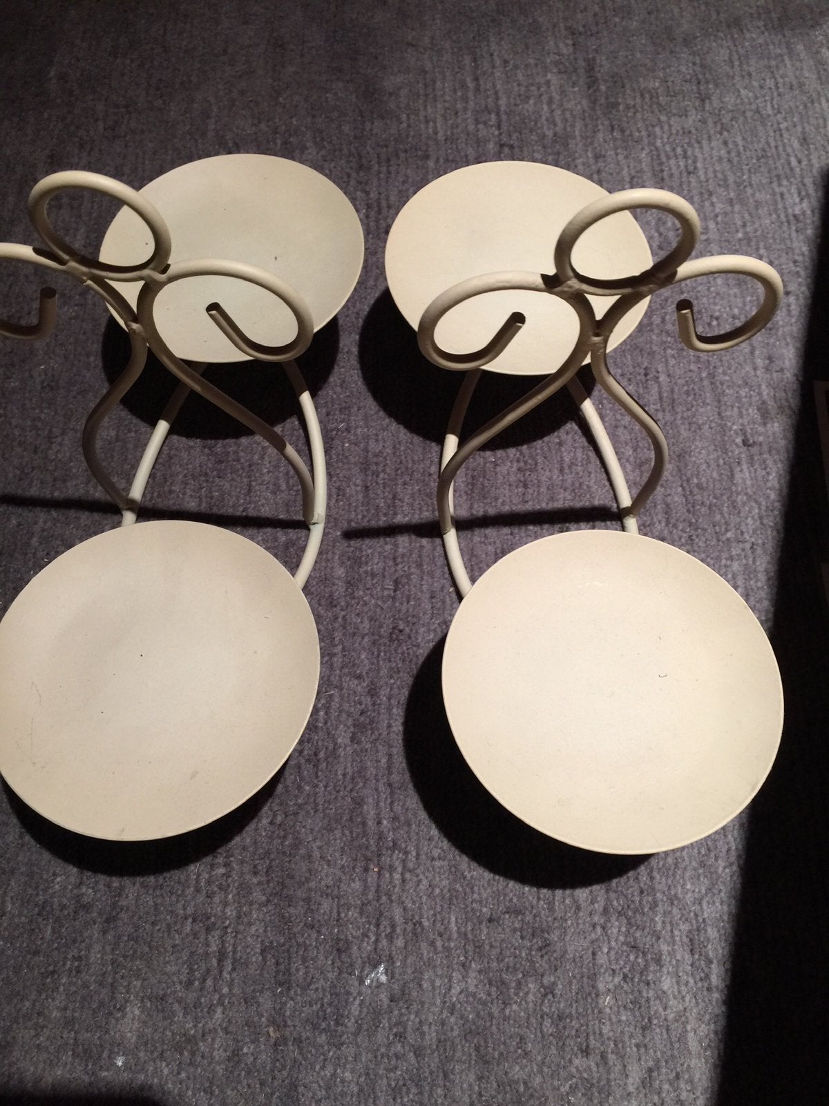 Twee kaarsenhouders samen 4euro, Handtassen en Accessoires, Oorbellen, Ophalen of Verzenden, Zo goed als nieuw