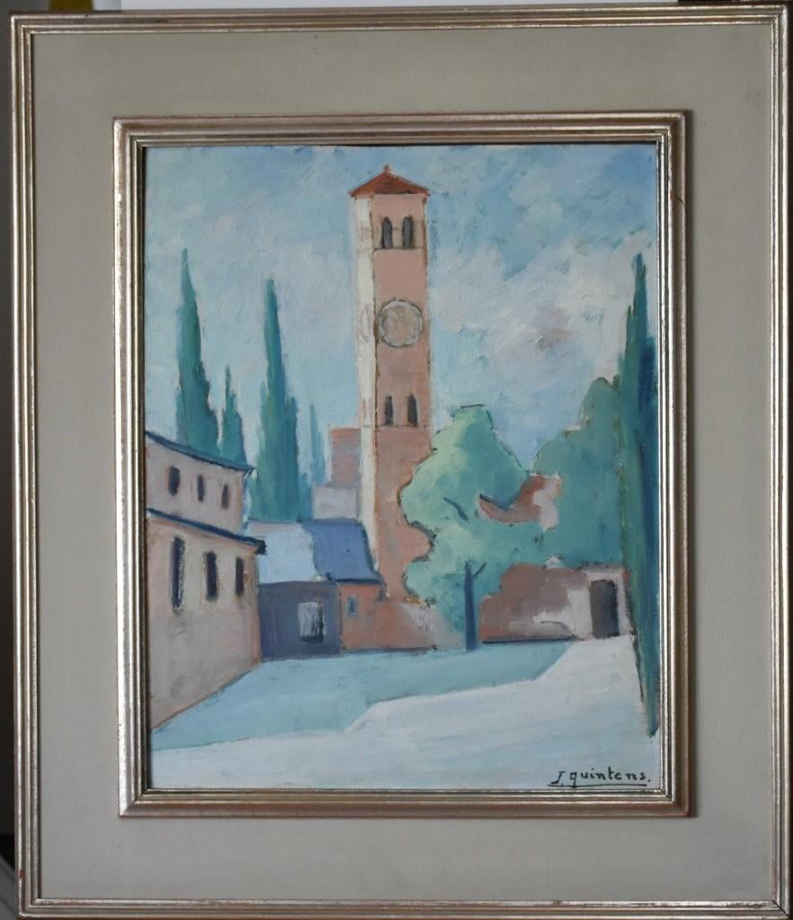 QUINTENS Jan (1917), Antiquités & Art, Art | Peinture | Classique, Enlèvement ou Envoi