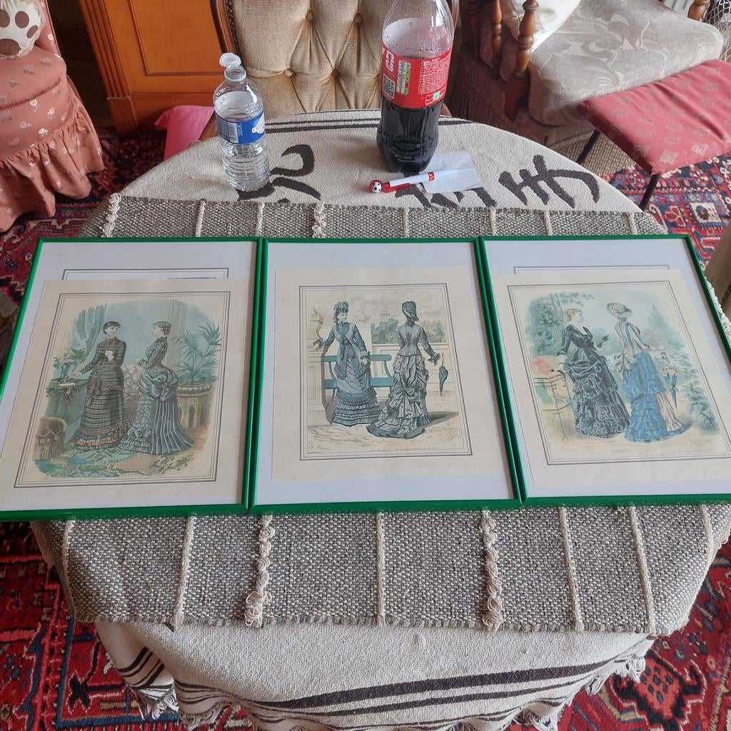 3 tekeningen, Ophalen