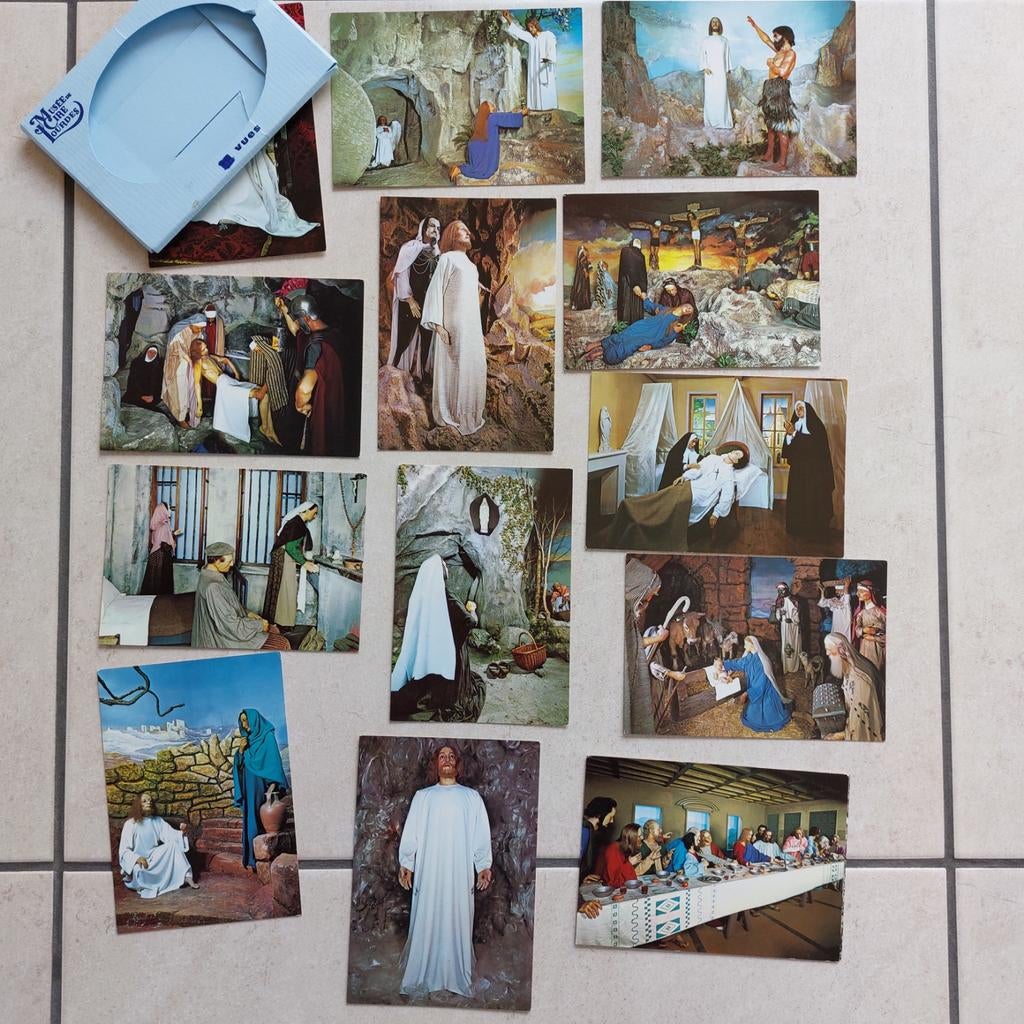 Lot postkaarten Musée de Lourdes, Verzamelen, Ophalen of Verzenden