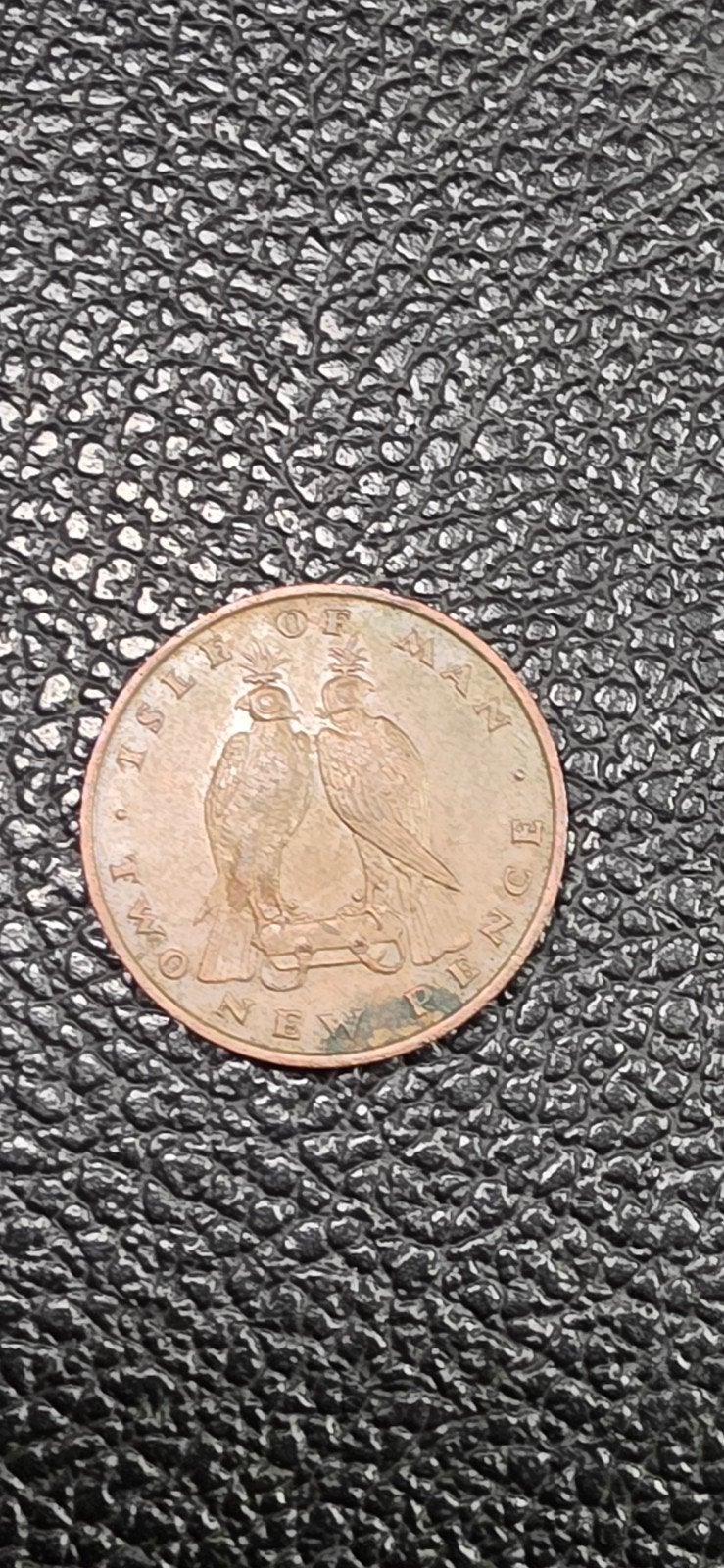 Isle of man two pence 1975 KM#21, Ophalen of Verzenden