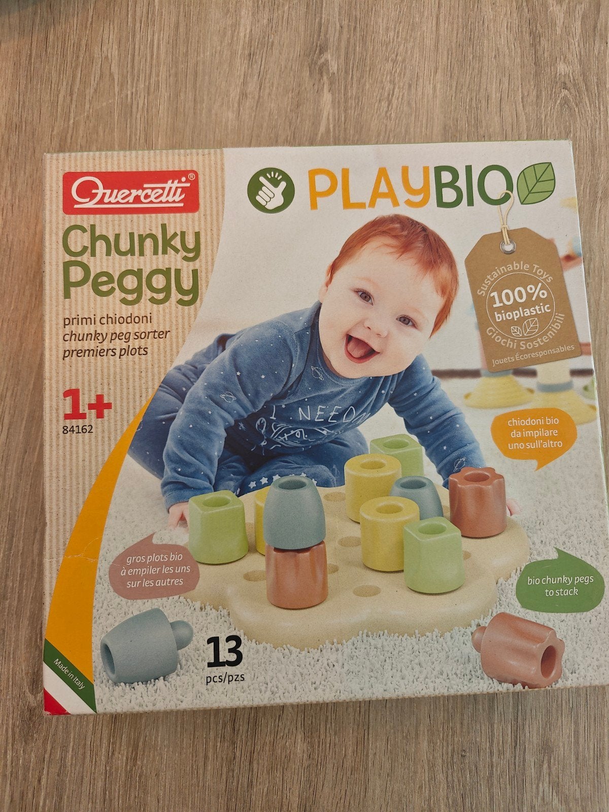 chunky Peggy - stabelblokjes, Enfants & Bébés, Enlèvement, Comme neuf, Autres marques