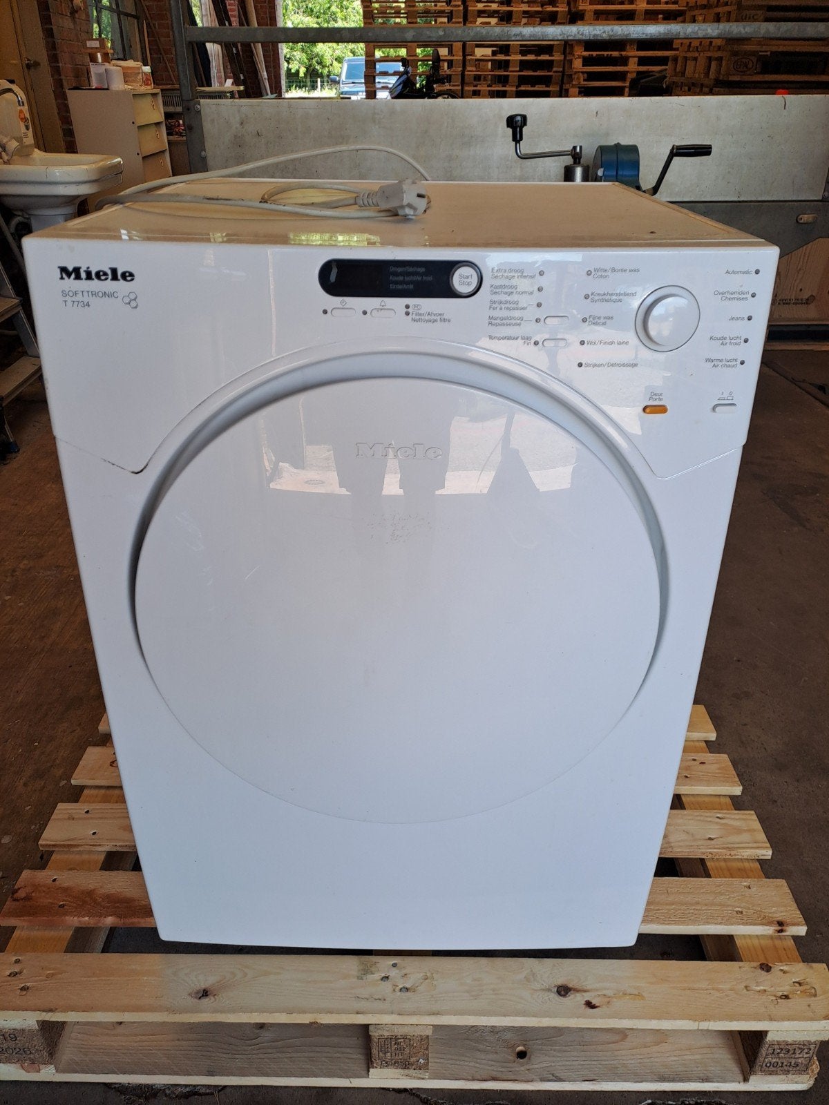 Droogkast Miele softtronic T7734, Elektronische apparatuur, Droogkasten, Ophalen
