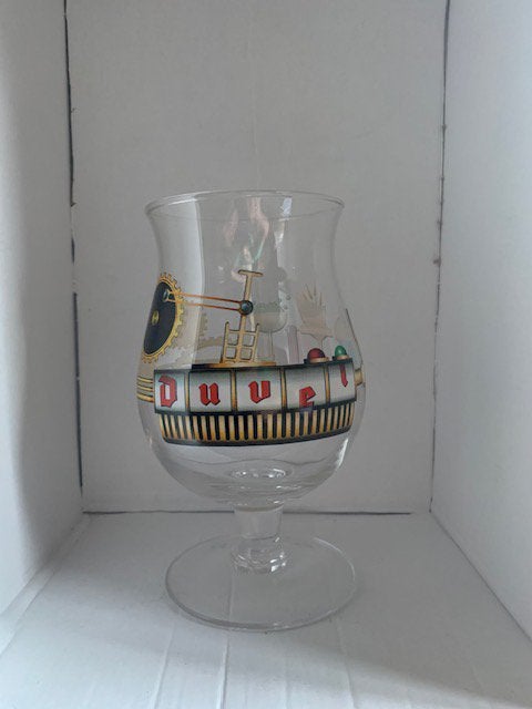 Duvel glas Yono te koop, Ophalen, Zo goed als nieuw, Duvel