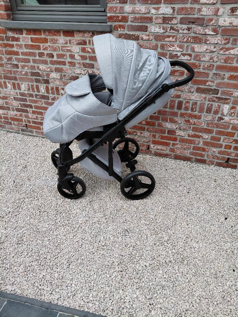 Charmi Baby 3-in-1 LIOS Wandelwagen + Accessoires, Gebruikt, Verstelbare duwstang, Combiwagen, Ophalen
