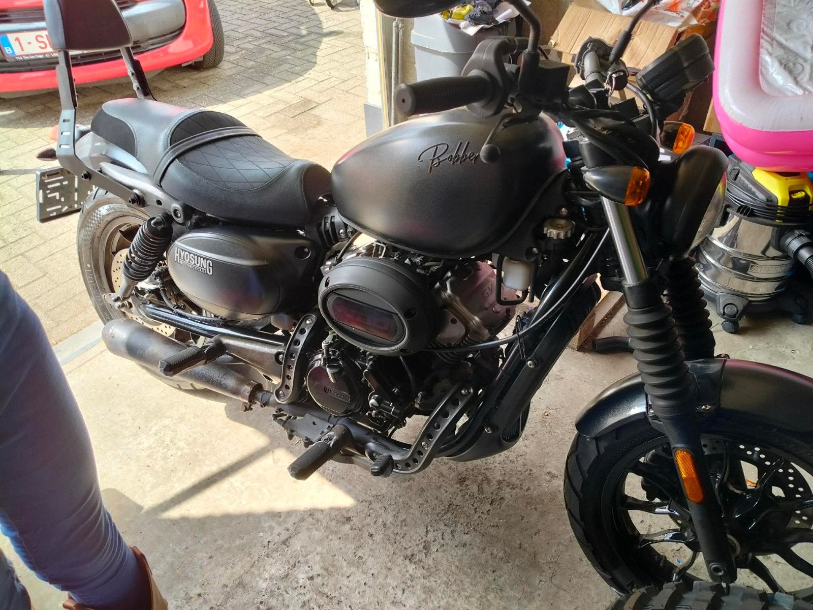 goed onderhouden hyosung 125cc bobber Hyosung bobber 125cc i, Motos, Particulier, Sport