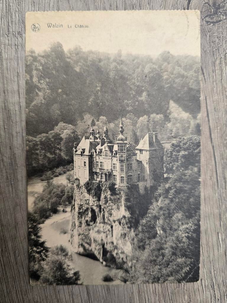 Carte postale, Walzin le château, 1926, Collections, Cartes postales | Belgique, Enlèvement ou Envoi