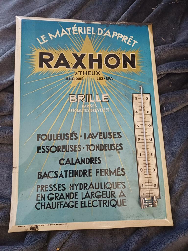 Grand glacoide Raxhon à Theux, Collections, Marques & Objets publicitaires, Enlèvement
