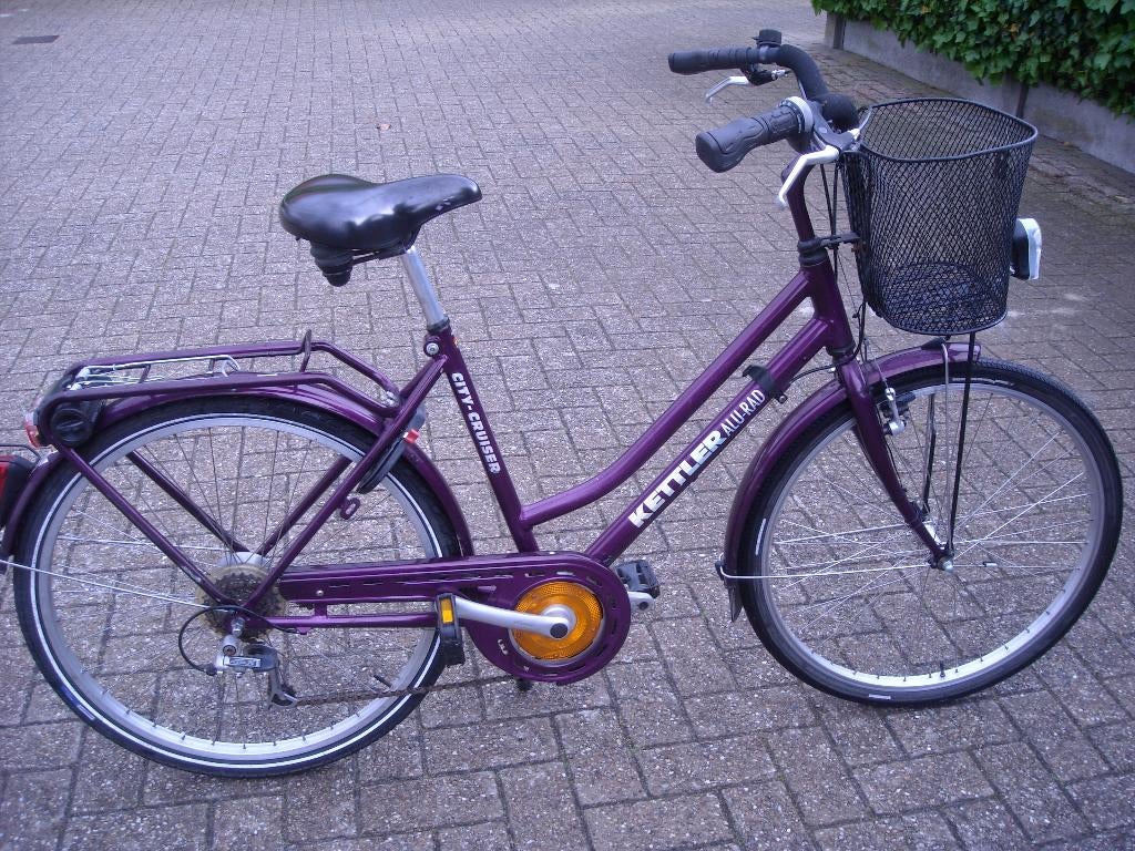 Damesfiets Kettler, Velgrem, 47 tot 50 cm, Versnellingen, Zo goed als nieuw
