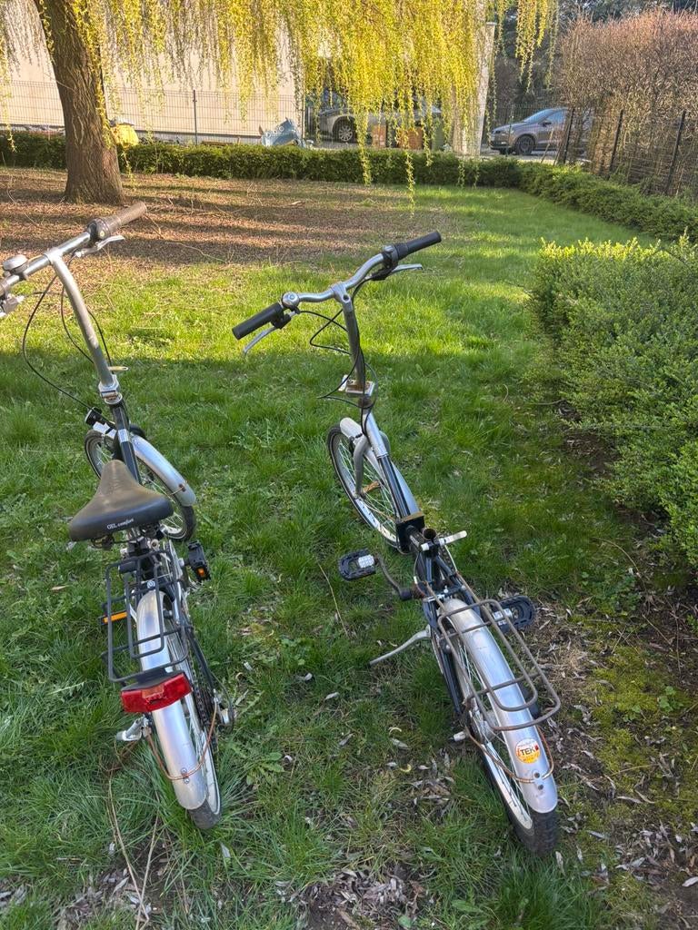 2 plooifietsen voor opmaak, Enlèvement, Utilisé