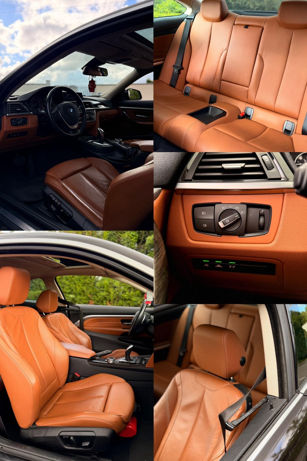 Bmw 435i 306 ps, Auto's, BMW, Automaat, Achterwielaandrijving, Euro 6, Bruin