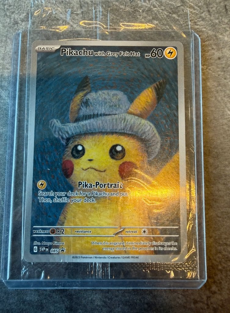 SEALED PIKACHU VAN GOGH, Hobby en Vrije tijd, Verzamelkaartspellen | Pokémon, Nieuw, Losse kaart, Ophalen of Verzenden
