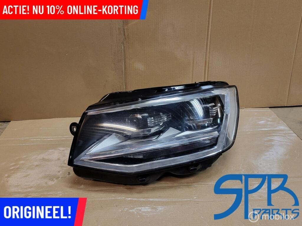 VW TRANSPORTER T6 VOL LED Koplamp LINKS 7E1941035A COMPLEET, VOLKSWAGEN, Enlèvement ou Envoi, Volkswagen, Utilisé