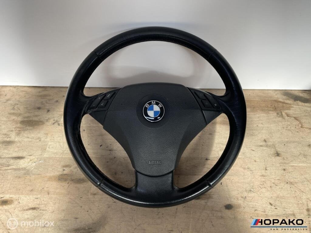 Stuurwiel leder BMW 5 serie E60 E61 - startstop, Enlèvement ou Envoi, Einsteinlaan 5, rijswijk, Bmw, Utilisé