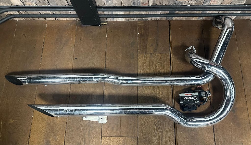 Cobra Exhaust for VTX 1800 Including Dynojet Power Commander, Motos, Pièces | Honda, Enlèvement ou Envoi, Utilisé