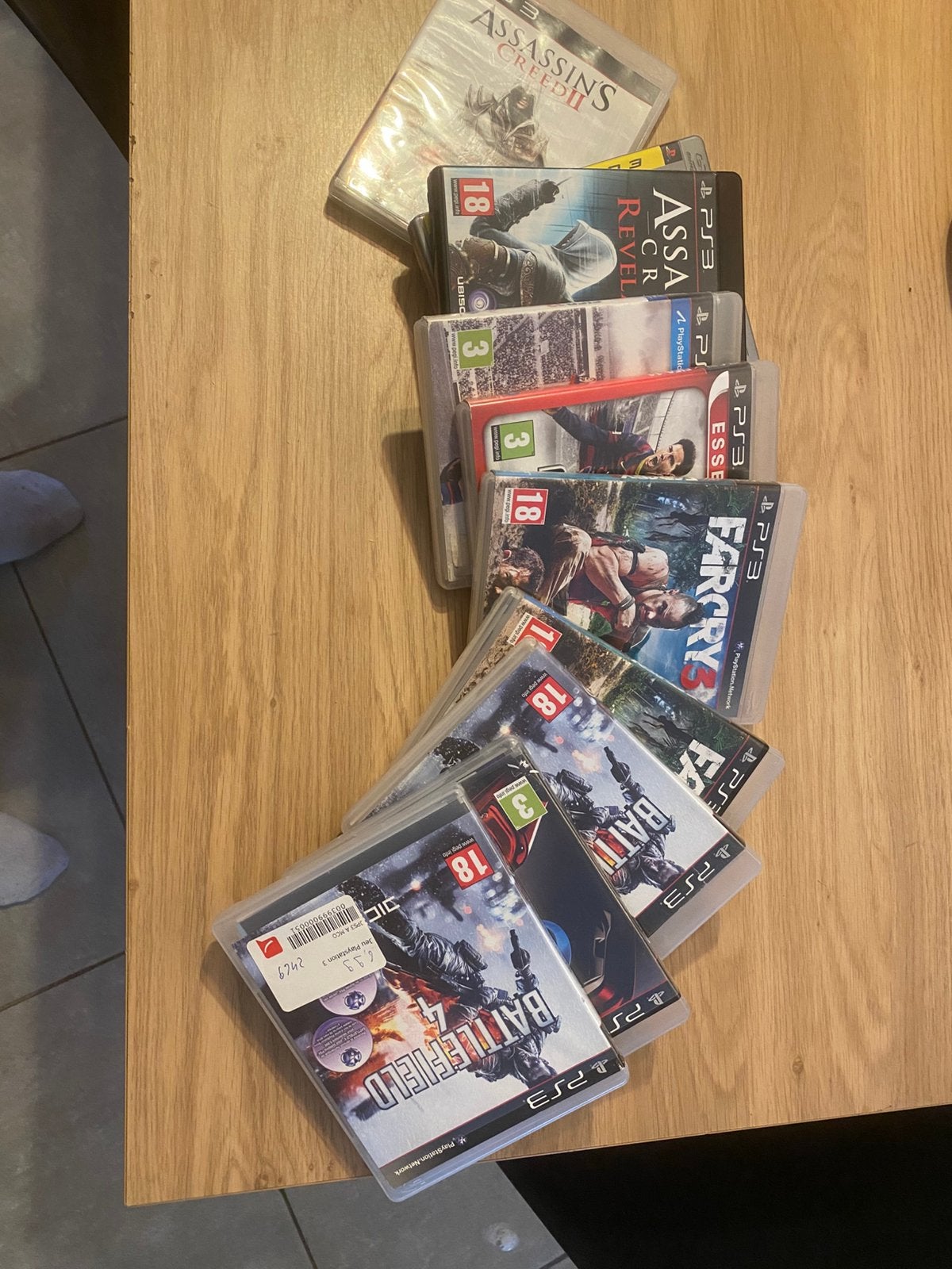 Lot de 10 jeux ps3, Enlèvement ou Envoi, Comme neuf
