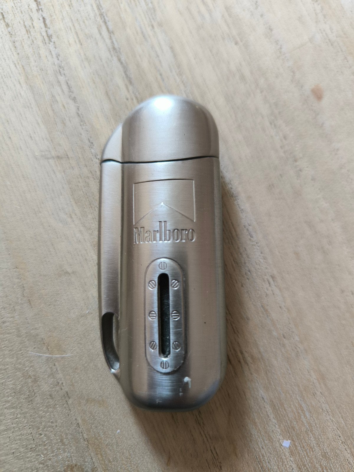Briquet Tempête Marlboro Vintage – parfait état et testé, Collections, Enlèvement ou Envoi, Briquet