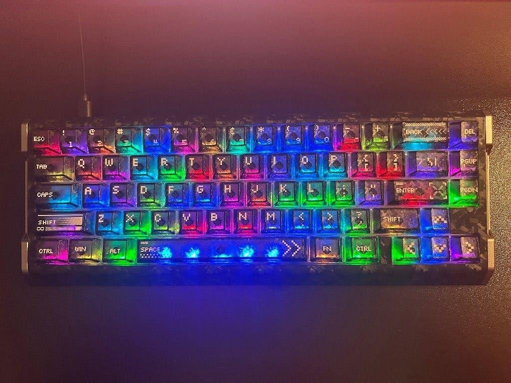 ATTACK SHARK R68HE, Informatique & Logiciels, Neuf, Enlèvement, Qwerty, Filaire