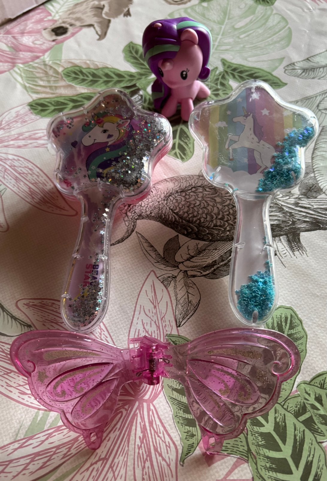 My Little Pony’s haarborstels,popje,speld., Kinderen en Baby's, Speelgoed | My Little Pony, Ophalen of Verzenden, Gebruikt
