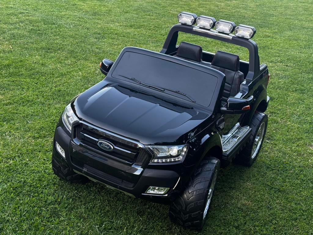 Ford Ranger Wildtrack noir matt 12v écran LCD enfant, Enlèvement, Utilisé