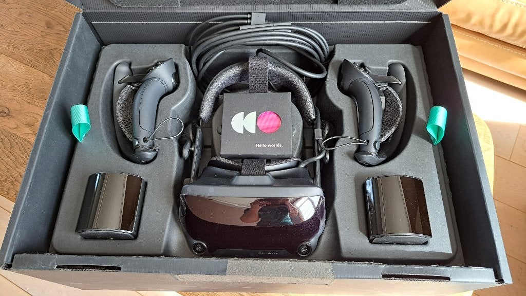 Valve Index VR Headset - Volledig, Games en Spelcomputers, Virtual Reality, Ophalen, Zo goed als nieuw, VR-bril, Pc