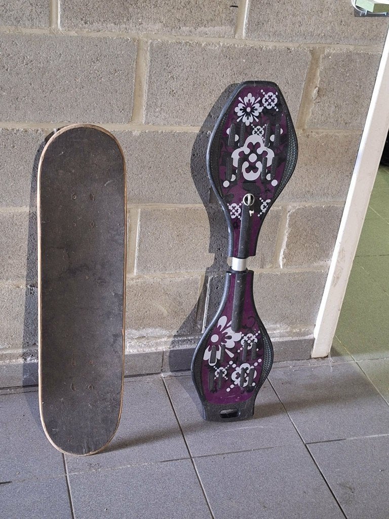 skatebord gratis, Ophalen