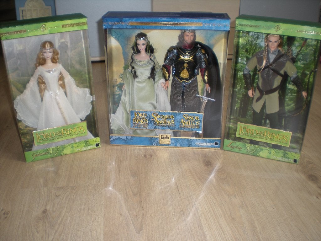 Barbie de collection : Le Seigneur des anneaux, Verzamelen, Poppen, Nieuw, Pop, Ophalen