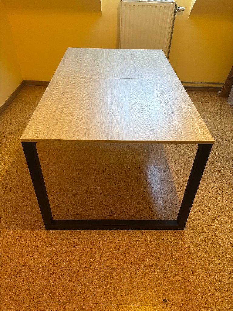 Recor Soul eettafel – eiklook, uitschuifbaar, Ophalen, 50 tot 100 cm, Zo goed als nieuw, 150 tot 200 cm