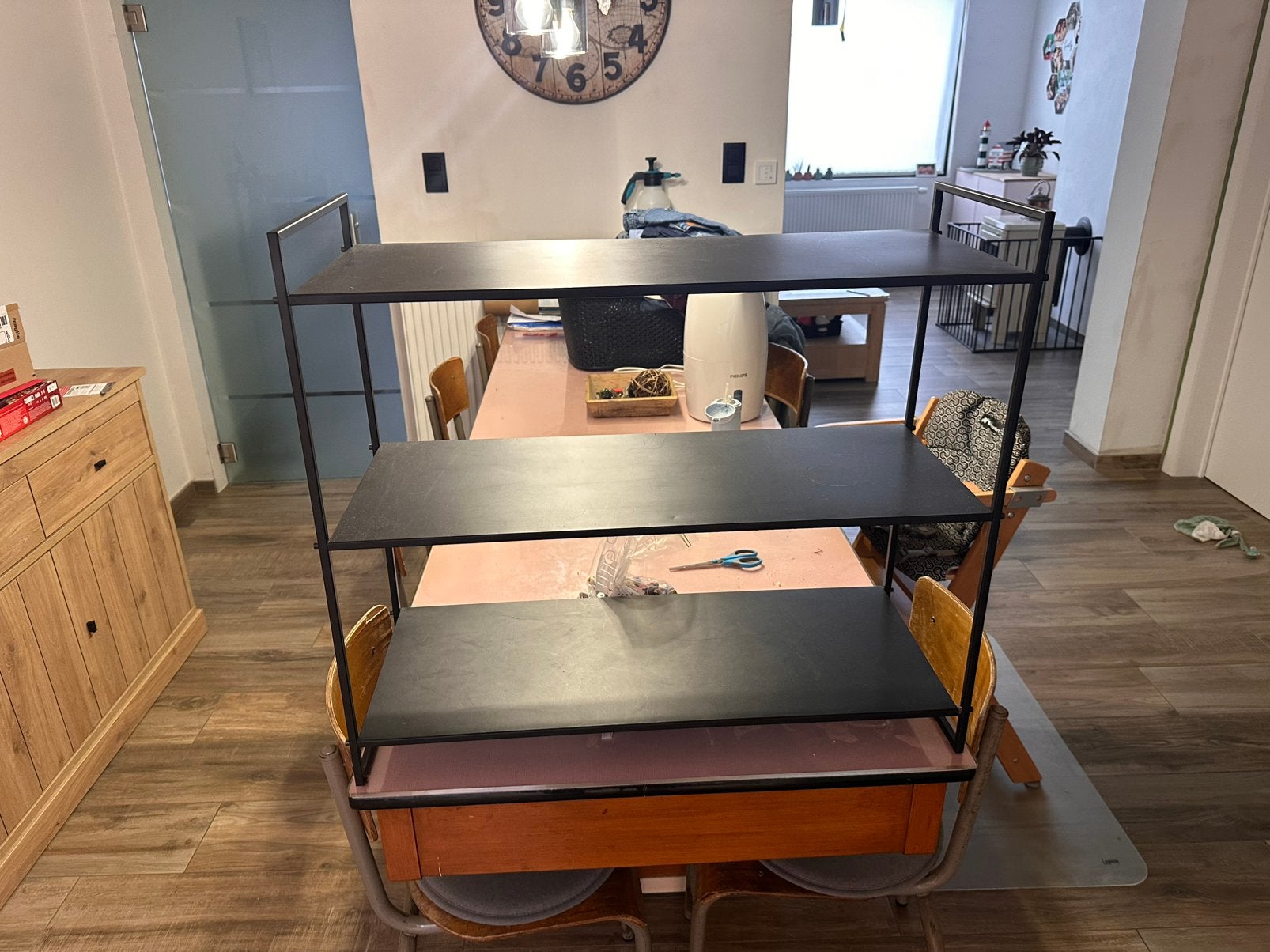 Stelling kast, Enlèvement, Utilisé
