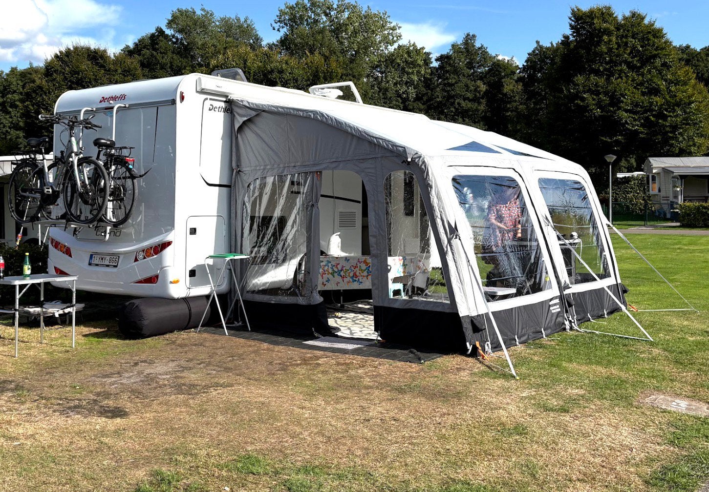 Dometic Grande AIR Tour 390 S voortent, Caravans en Kamperen, Ophalen, Zo goed als nieuw, Dometic