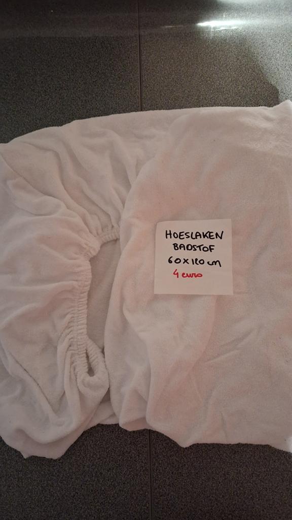 Drap de lit pour enfant Terry, Drap-housse ou Taie d'oreiller, Garçon ou Fille, Enlèvement ou Envoi, Comme neuf