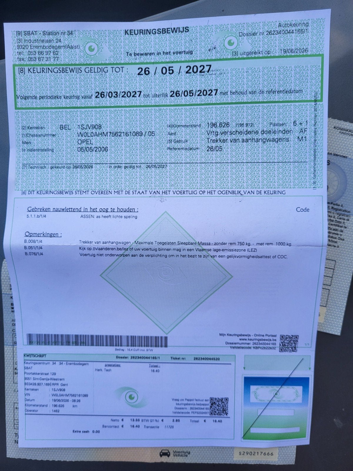 Benzine 1.6 euro 4 Opel lire SVP., Autos, Opel, Particulier, Achat, Euro 4