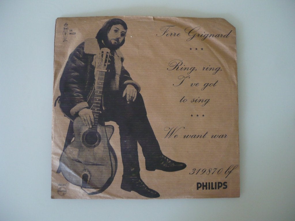 Vinyl Single Ferre Grignard ( Ring, Ring, I've got to sing ), CD & DVD, Vinyles Singles, Enlèvement ou Envoi, 7 inch, Autres genres