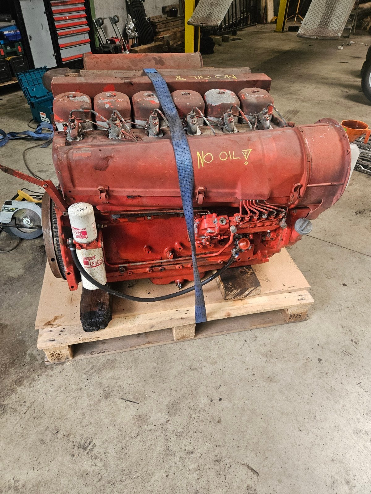 Deutz 6 cylindres 912, Enlèvement