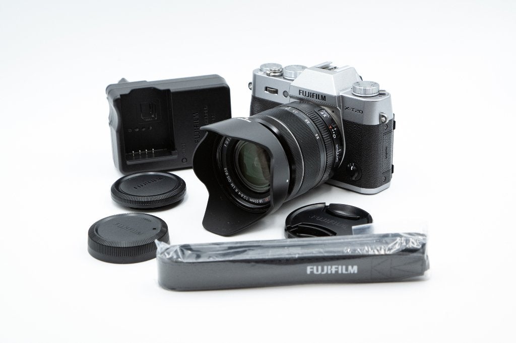 Fujifilm X-T20 + XF 18-55mm f/2.8-4 R LM OIS, Audio, Tv en Foto, Ophalen of Verzenden, Fujifilm, Lensdop, 24 megapixels