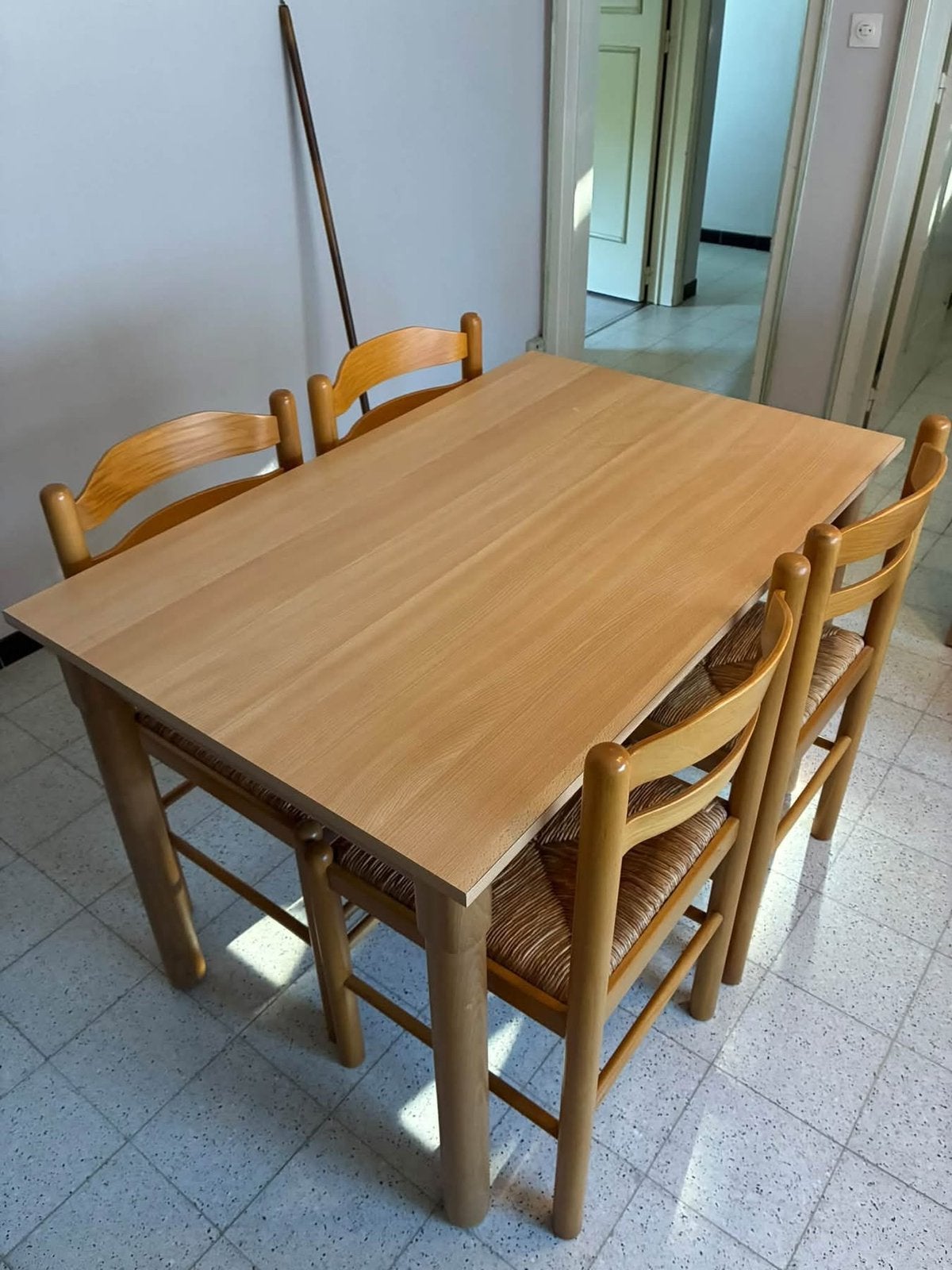 Eettafel, Maison & Meubles, Enlèvement, Utilisé