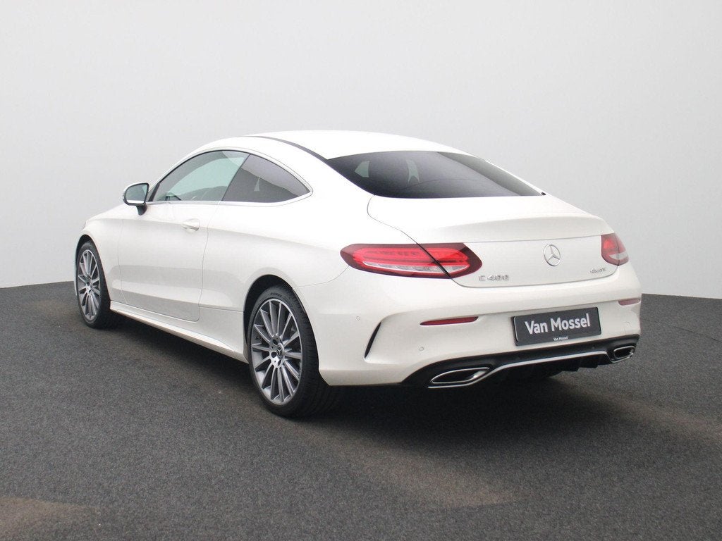 Mercedes-Benz C-Klasse Coupé C 400 4MATIC Auto, Automaat, 4 zetels, Stof, Zwart
