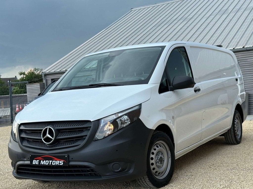 Mercedes-Benz Vito 2.0D 163CV / L3 EXTRA LONG / TVAC*BTWIN -, Auto's, Stof, Gebruikt, 4 cilinders, Wit