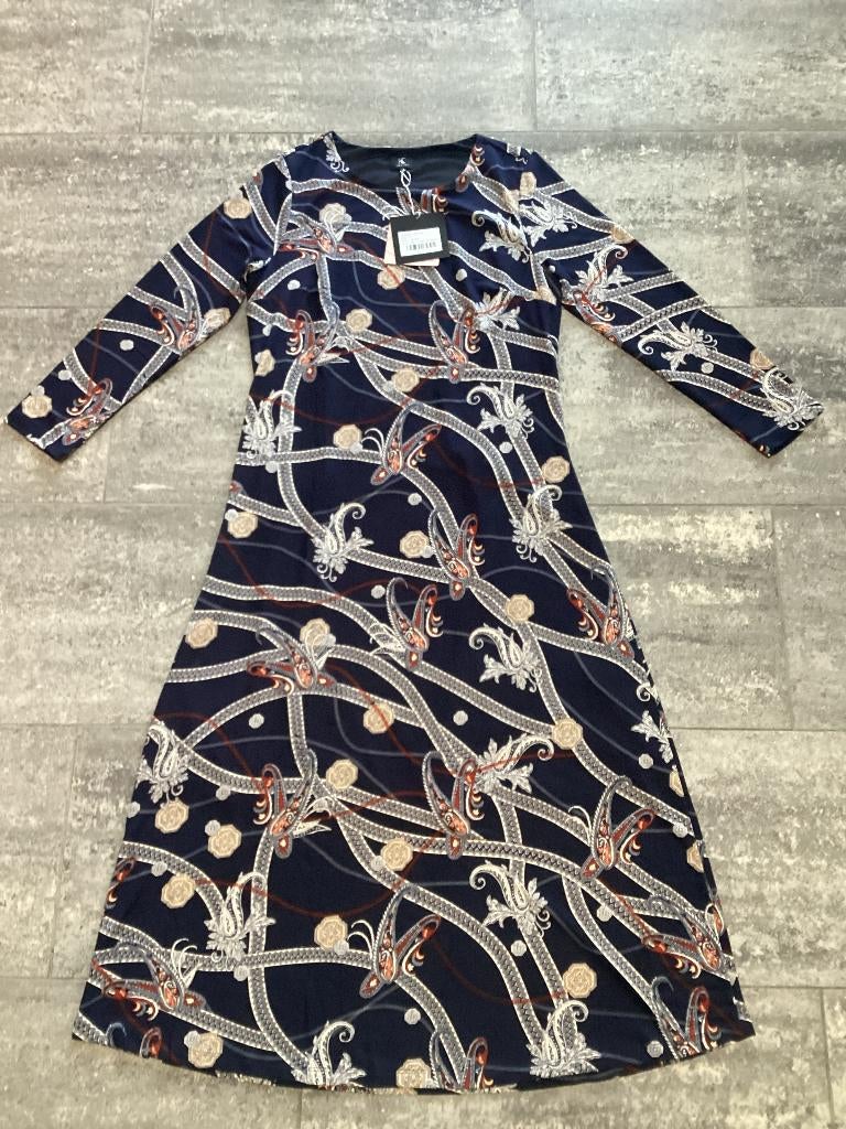 Jurk K-design L/XL, K-design, Blauw, Maat 42/44 (L), Nieuw
