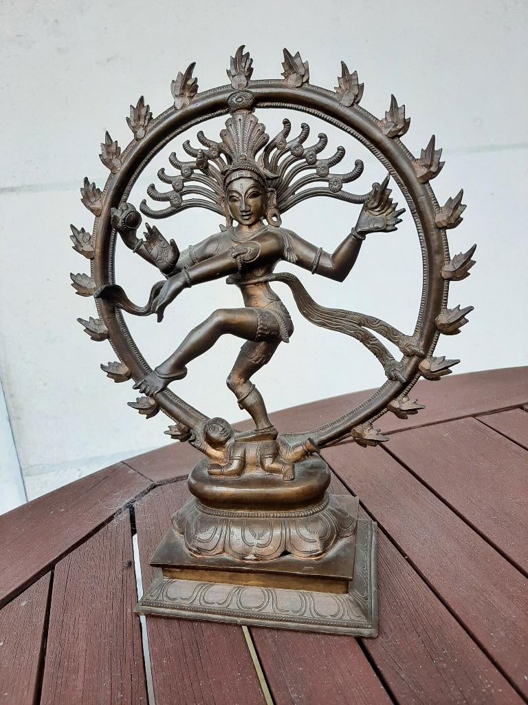 Statue Shiva / danse cosmique en bronze, Enlèvement ou Envoi, Bronze