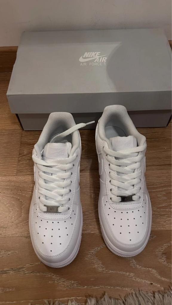 Nike Air Force 1 Wit Maat 45, Kleding | Heren, Schoenen, Verzenden, Wit, Nike, Nieuw