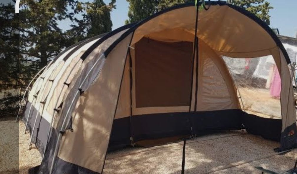 Tente polycoton pour 6 personnes, Enlèvement, Utilisé, Jusqu'à 6