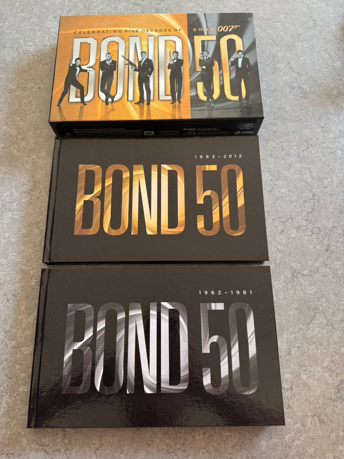 DVD Box James Bond, Ophalen of Verzenden, Zo goed als nieuw