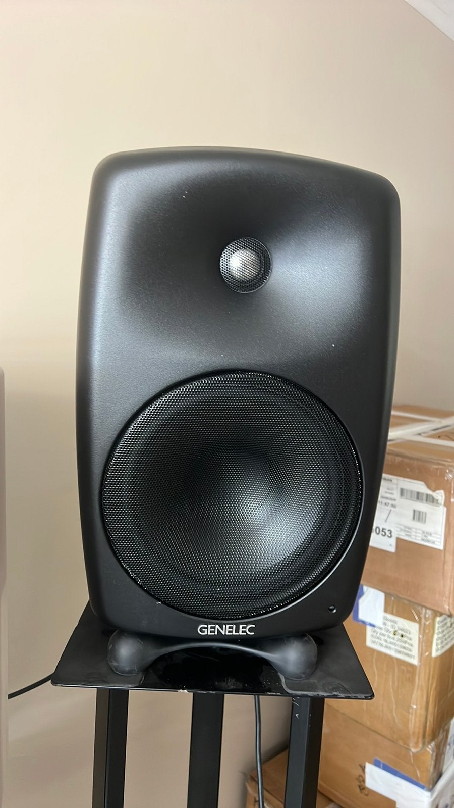 Genelec 8050 zgan Black Edition Set, TV, Hi-fi & Vidéo, Appareils professionnels, Comme neuf, Audio, Enlèvement ou Envoi