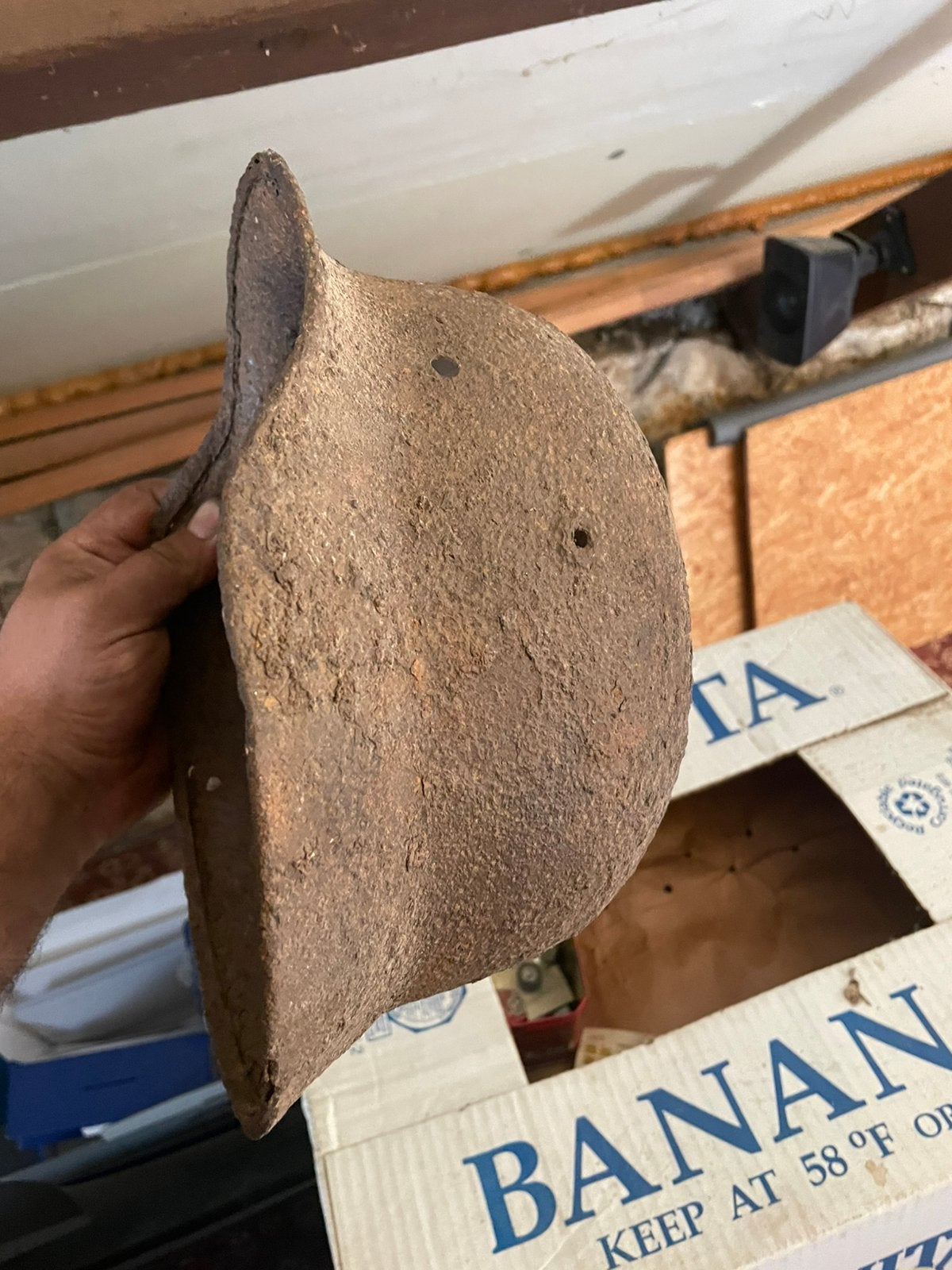 Casque Allemand Stalhelm WW2 – Authentique de fouille, Collections, Enlèvement ou Envoi
