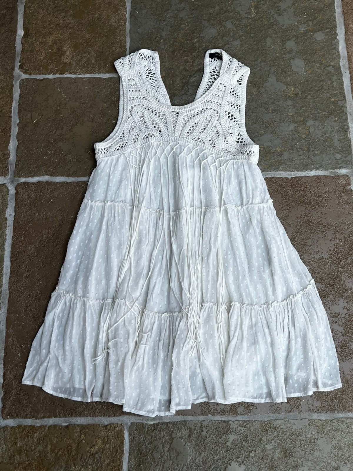 Zomers kleedje, Kleding | Dames, Ophalen, Zo goed als nieuw, Maat 42/44 (L)