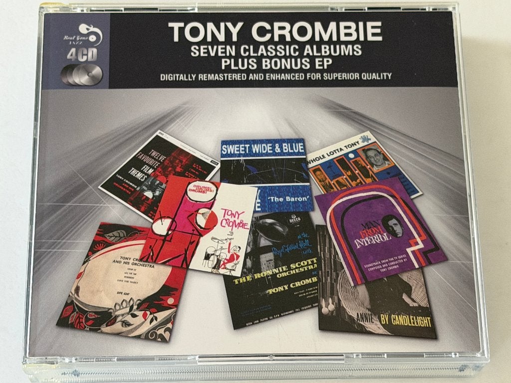 Tony Crombie – Seven Classic Albums Plus Bonus EP, Enlèvement ou Envoi, Utilisé, Jazz, Album